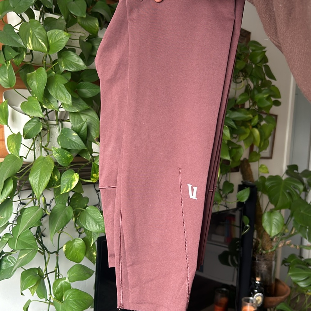 Vuori evolve leggings (rust, small)